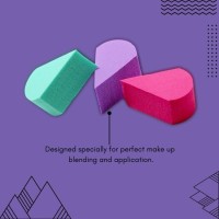 Bronson Professional Mini Makeup Sponge Wedger Set